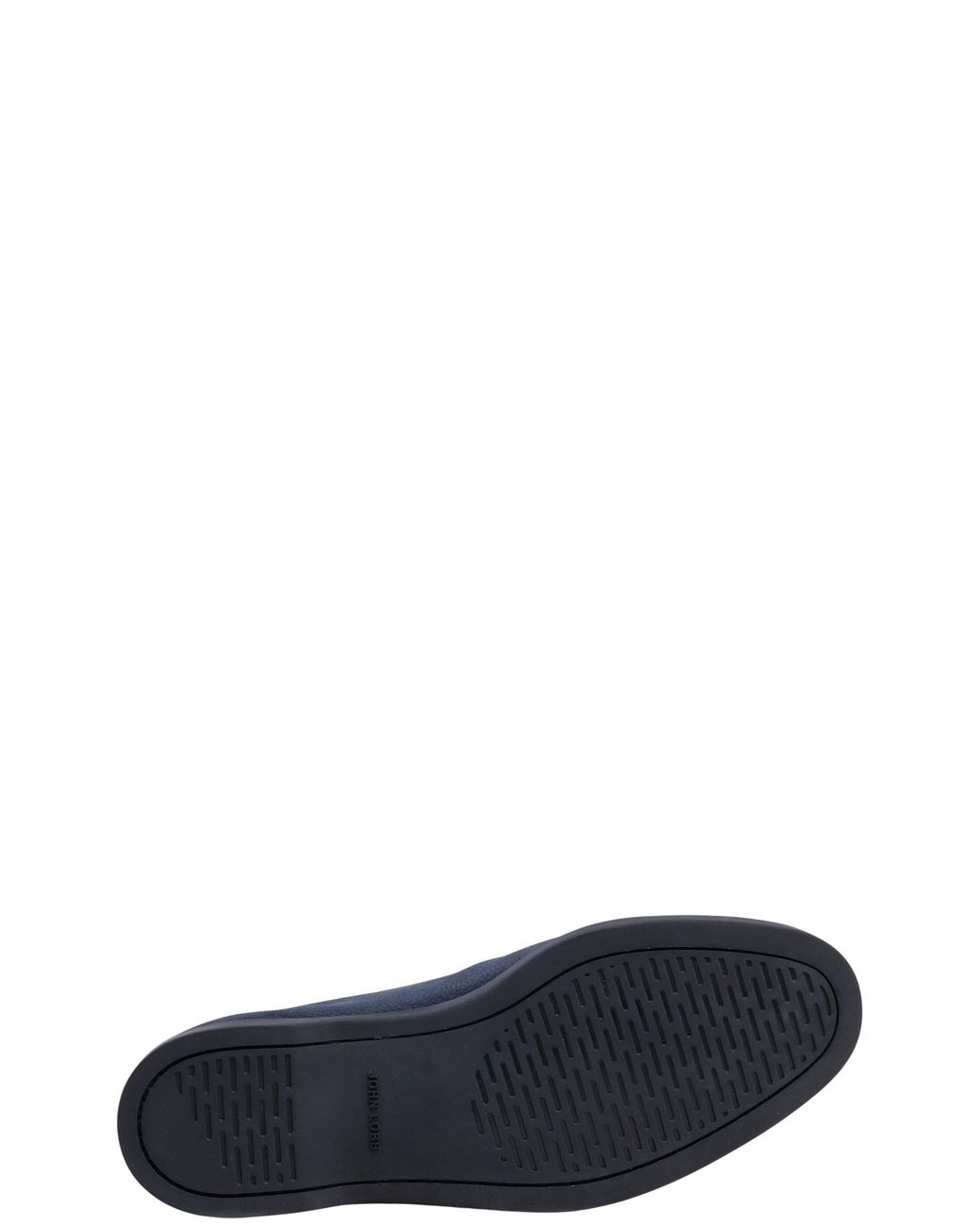 John Lobb Blue Pace Loafers for men