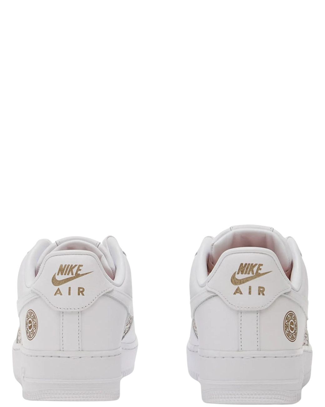 Nike White Air Force 1 '07 Lv8 Arabesque-Printed Low-Top Sneakers for men
