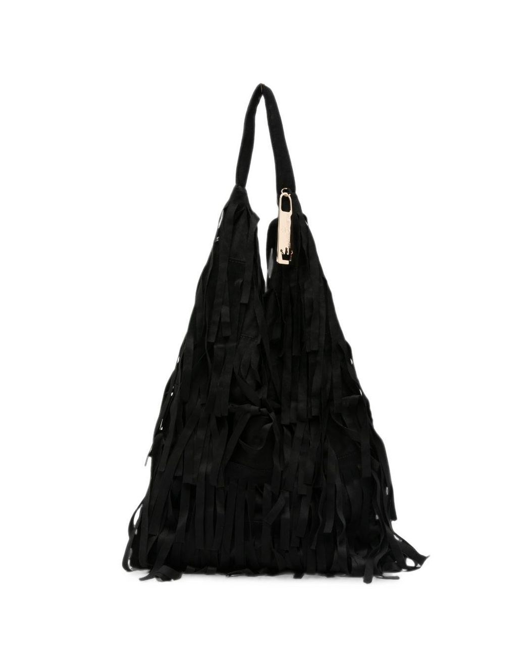 La Milanesa Black Aretha Large Shoulder Bag