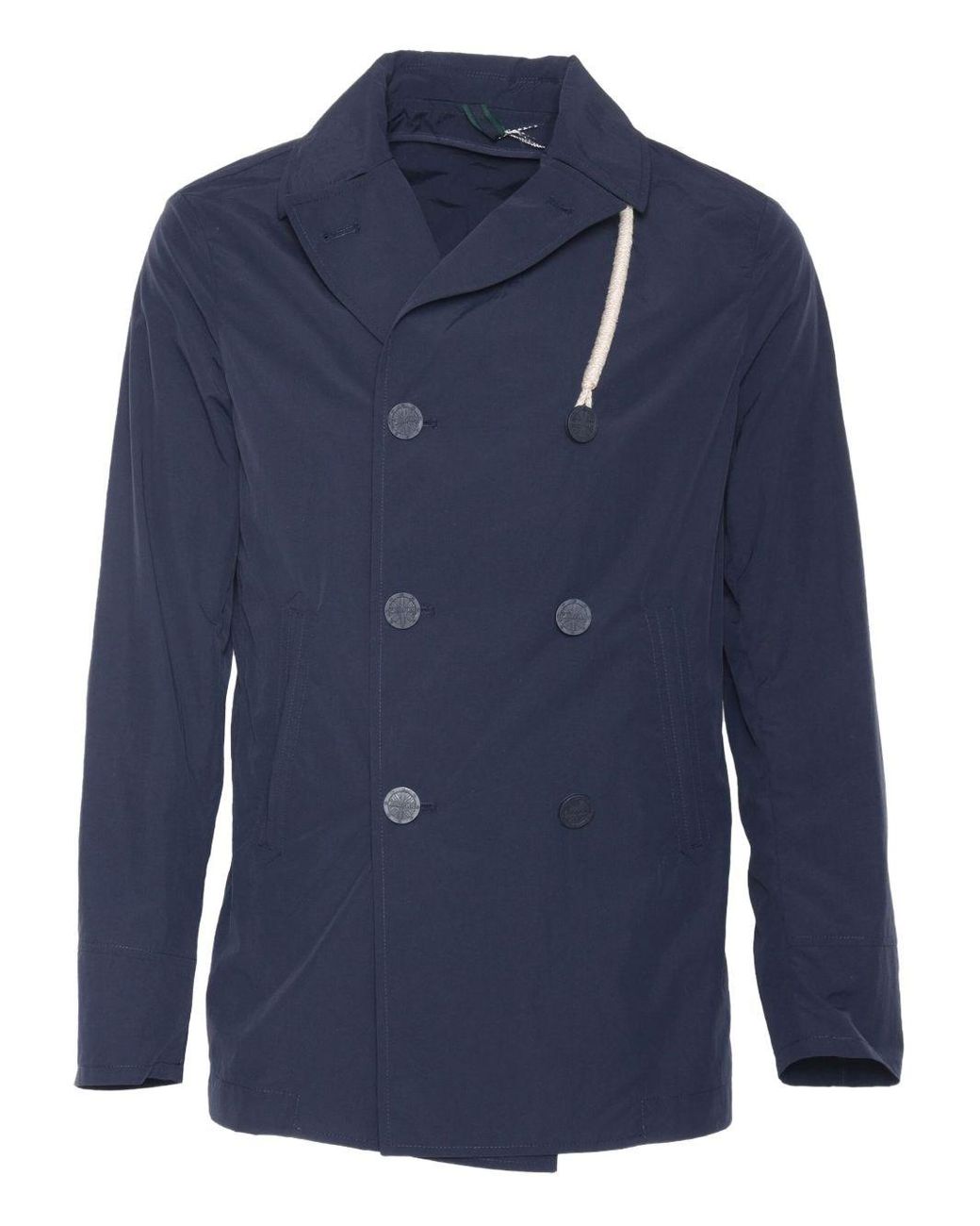 Camplin Blue Nylon Jacket for men