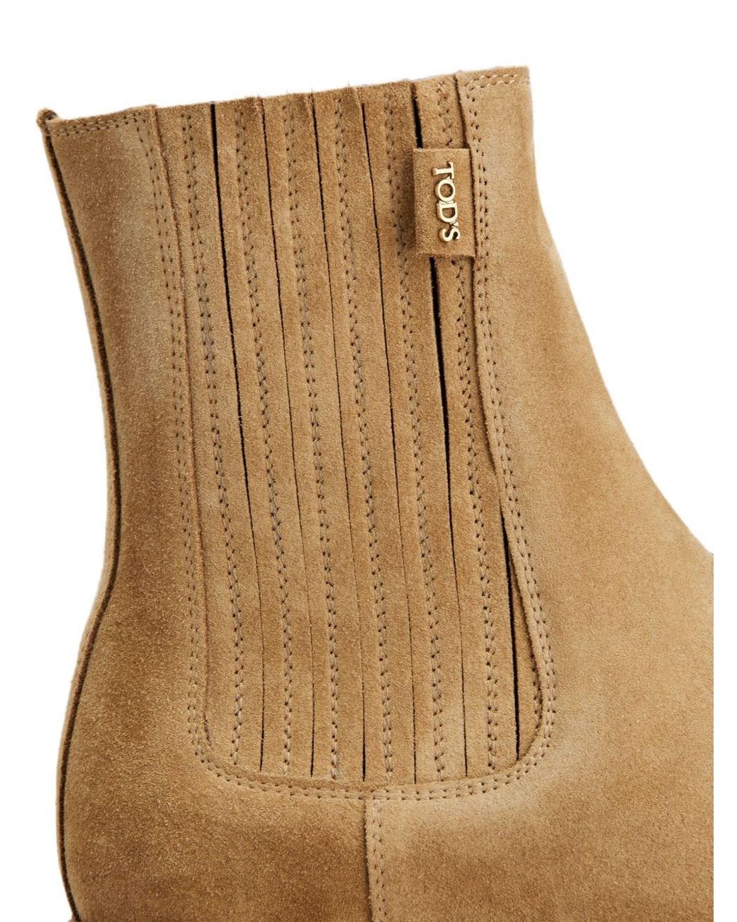 Tod's Brown Leather Chelsea Boots