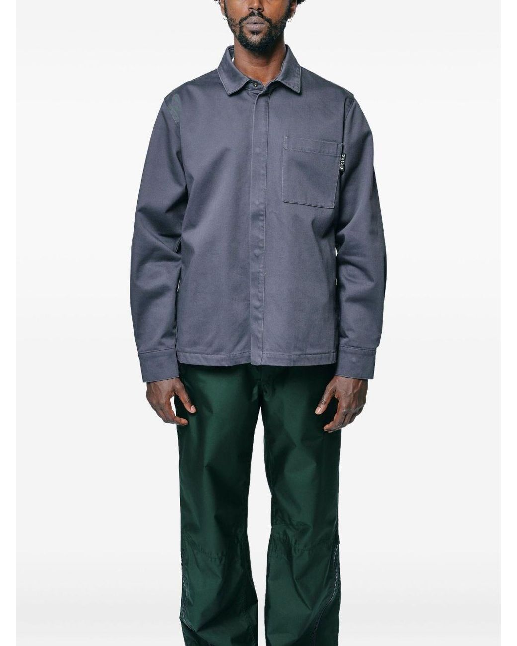 GR10K Blue Logo Shirt for men