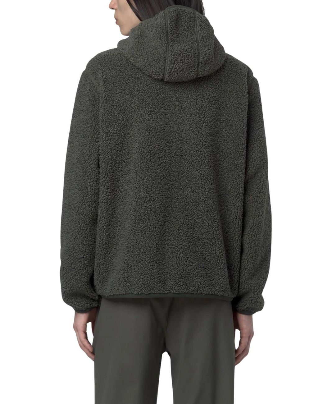 K-Way Gray Jack Sherpa Polar Double Fleece for men