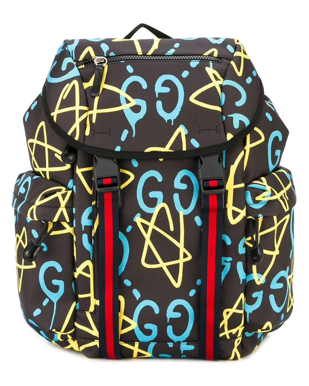 Gucci 'ghost' Printed Backpack | Lyst Gucci 'ghost' Printed Backpack | Lyst