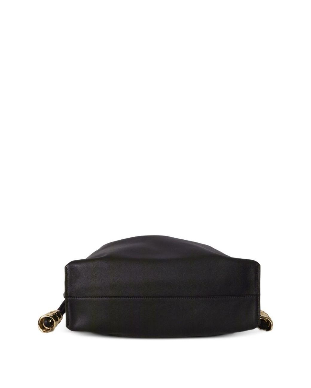 Loewe Black Flamenco Medium Leather Clutch