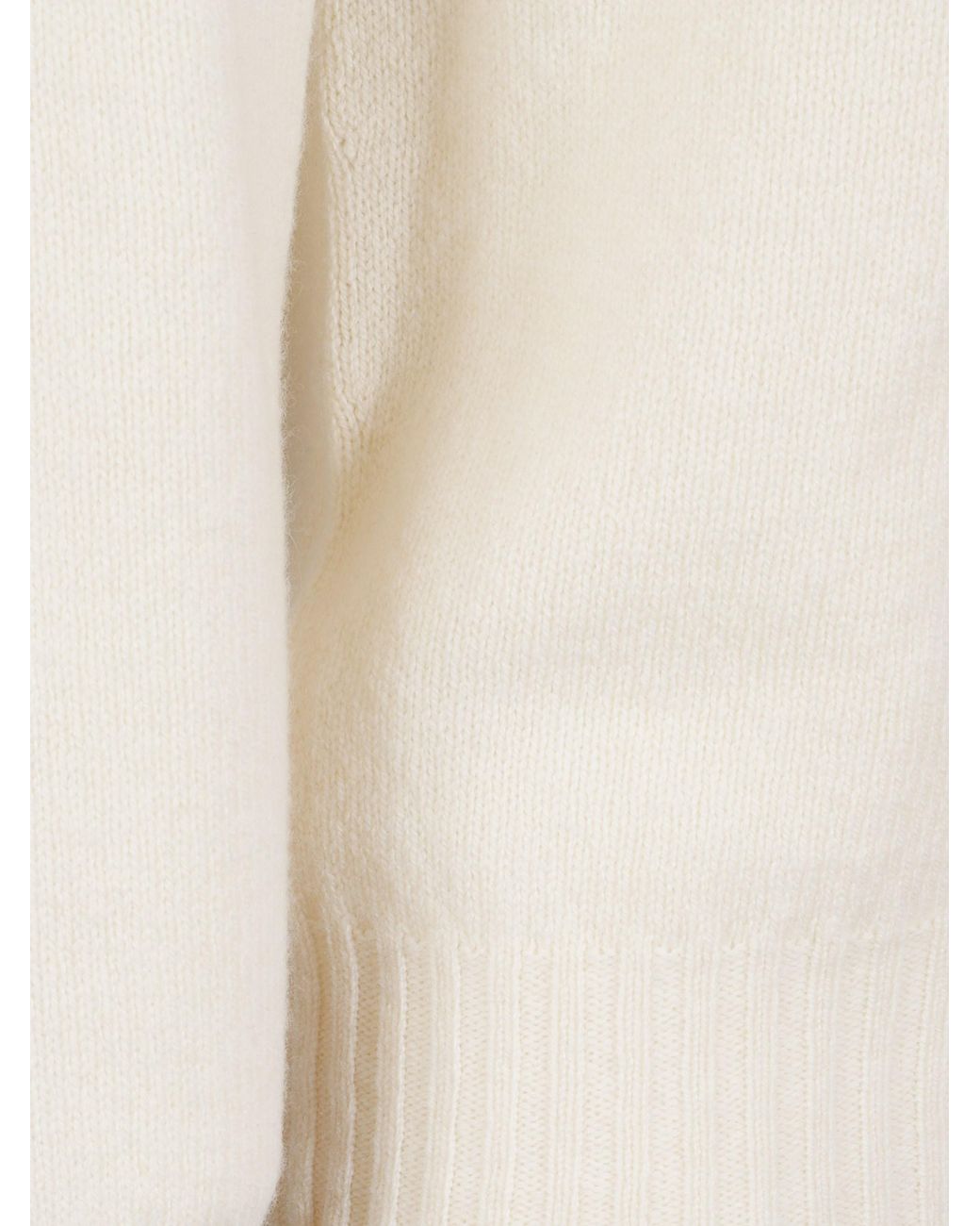 Drumohr White Turtleneck Thin Wool Long Sleeves Sweather for men