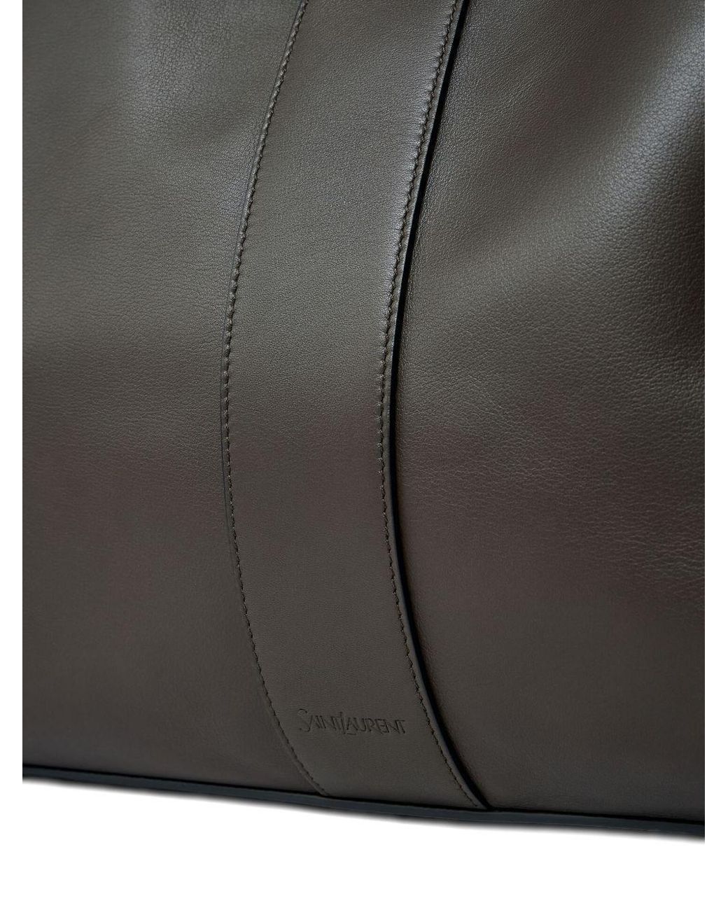 Saint Laurent Black Y Large Leather Tote Bag