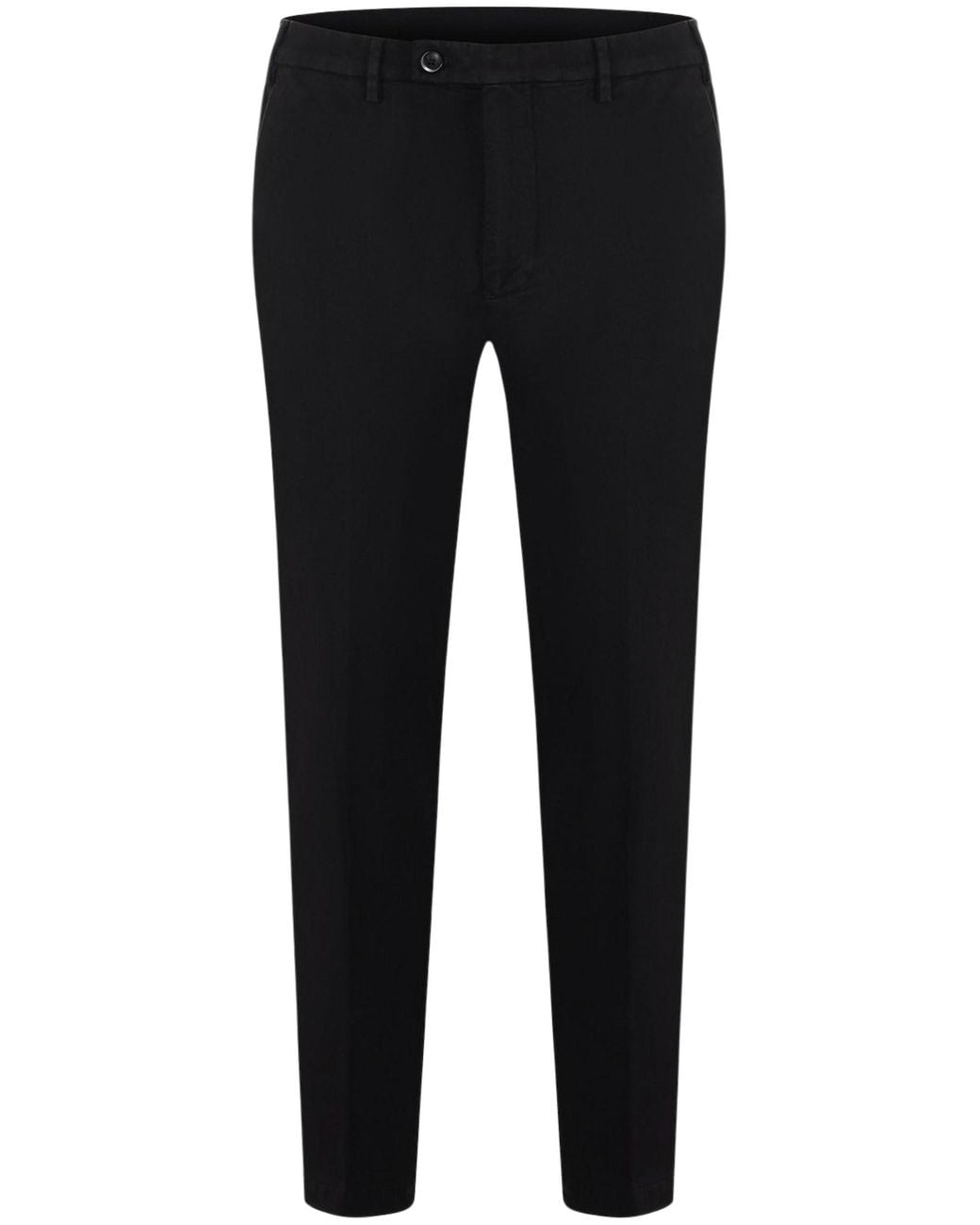 Michael Coal Black Slim Fit Pants for men