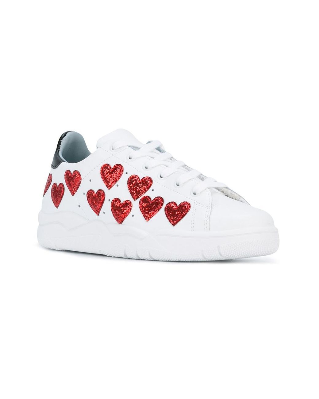 Chiara Ferragni Heart Sneakers | Lyst