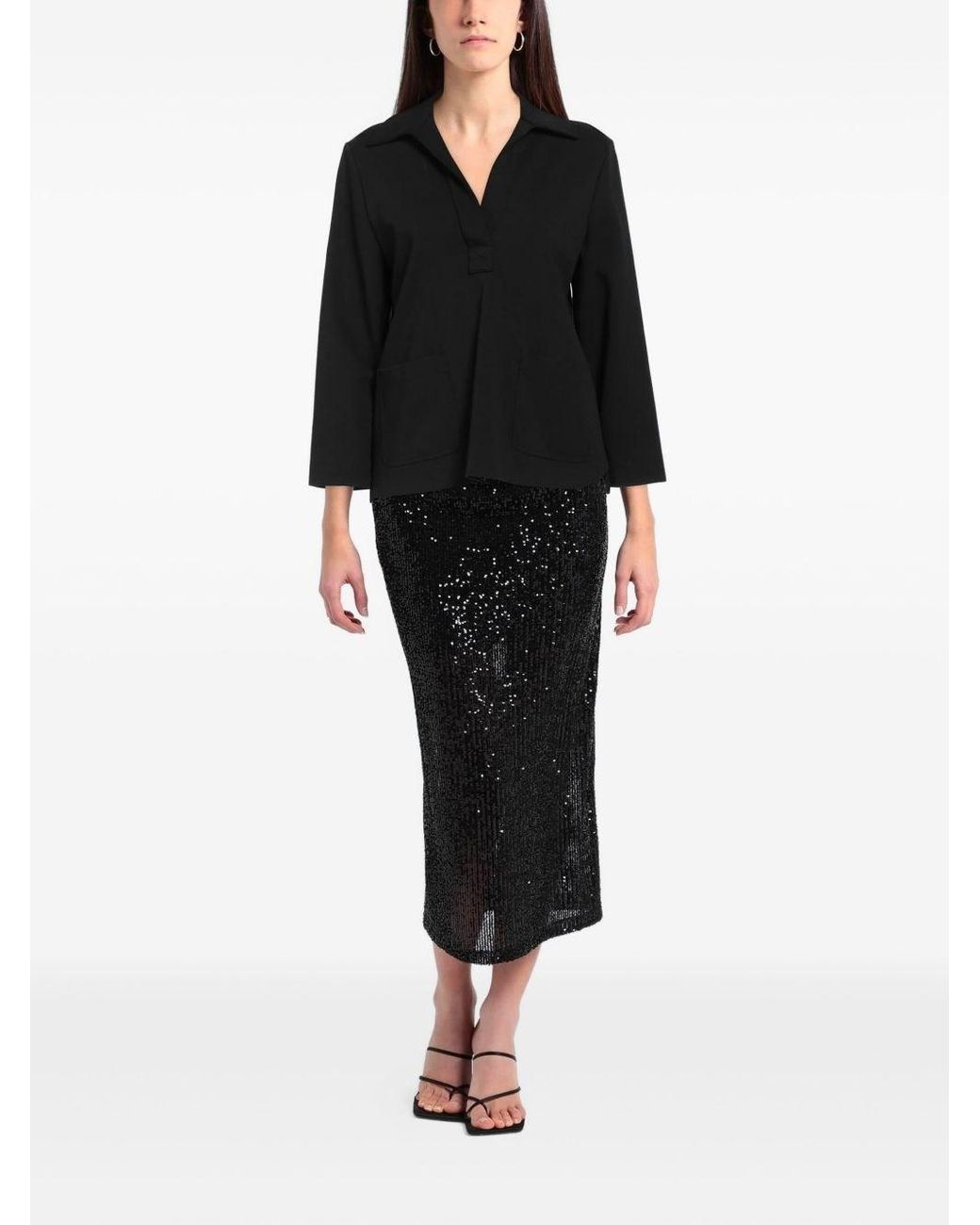 Jucca Black Kintted Jacket