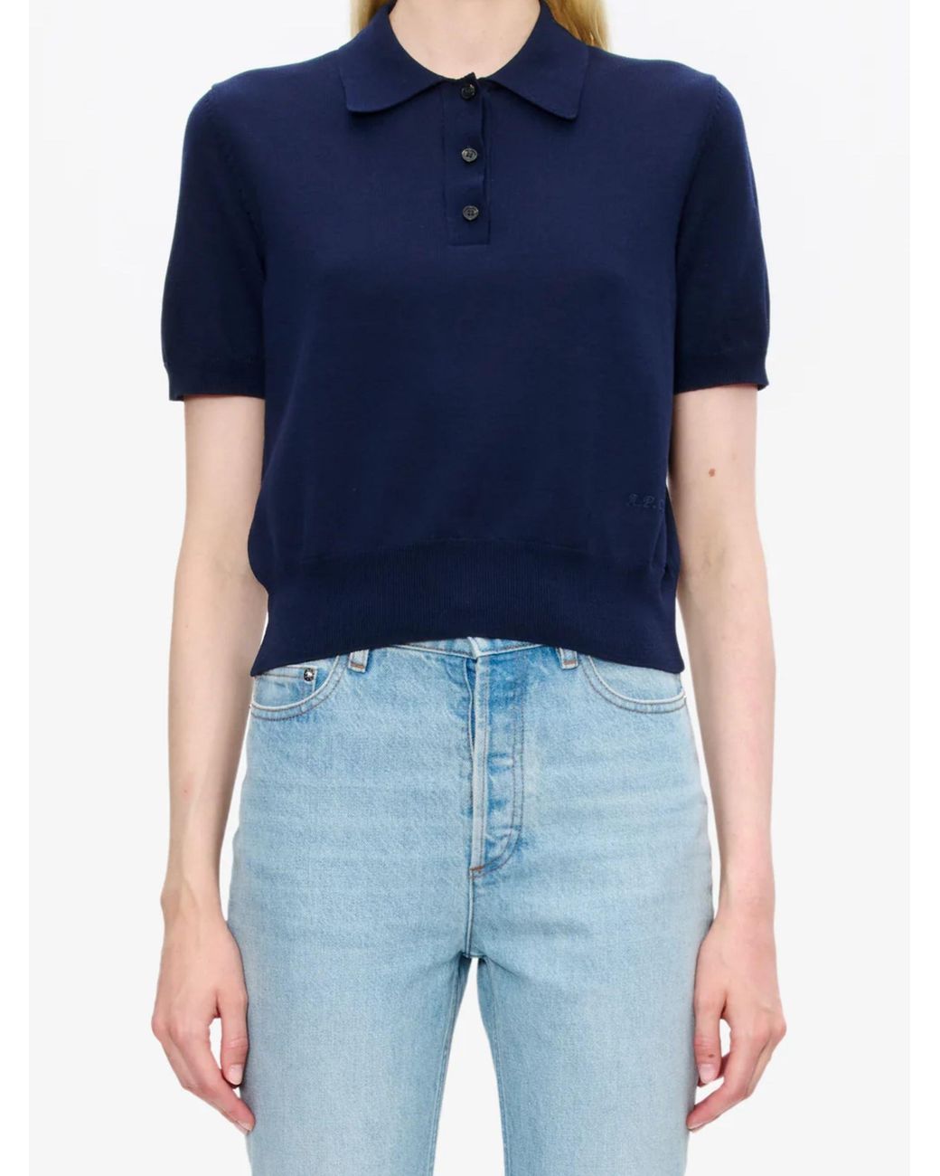 A.P.C. Blue Ruby Polo