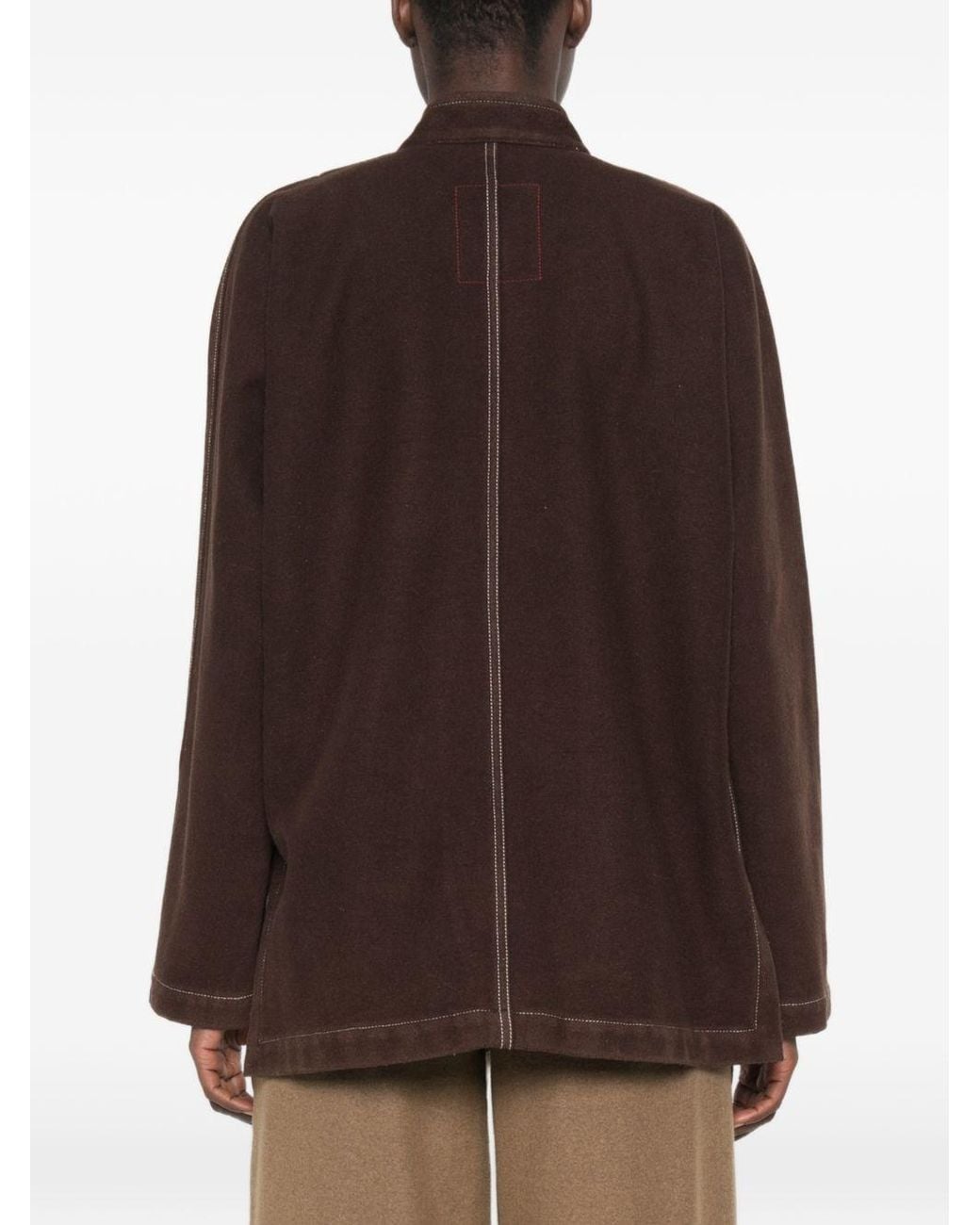 Uma Wang Brown Wool Jacket