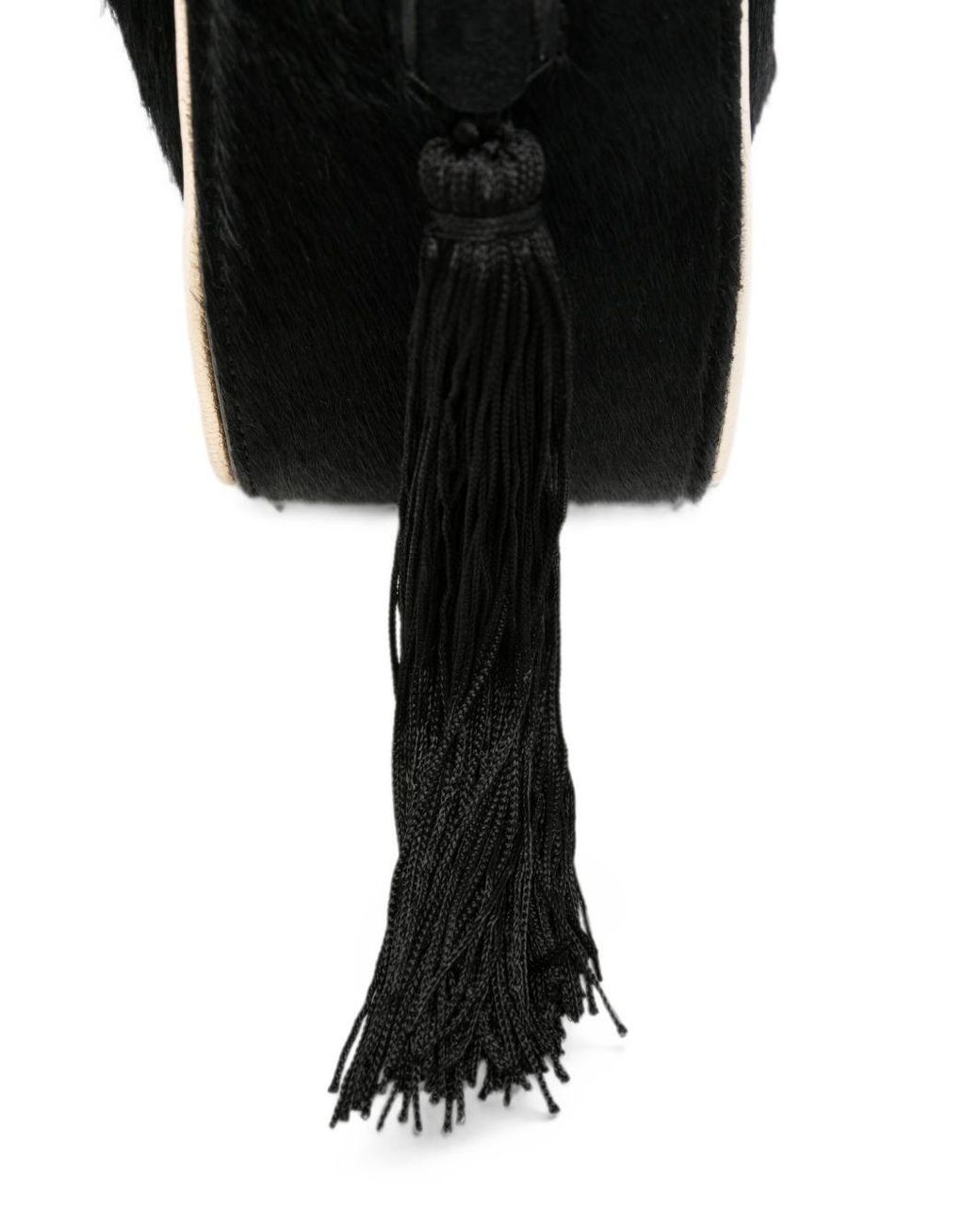 Forte_forte Black My Pepita Leather Bucket Bag