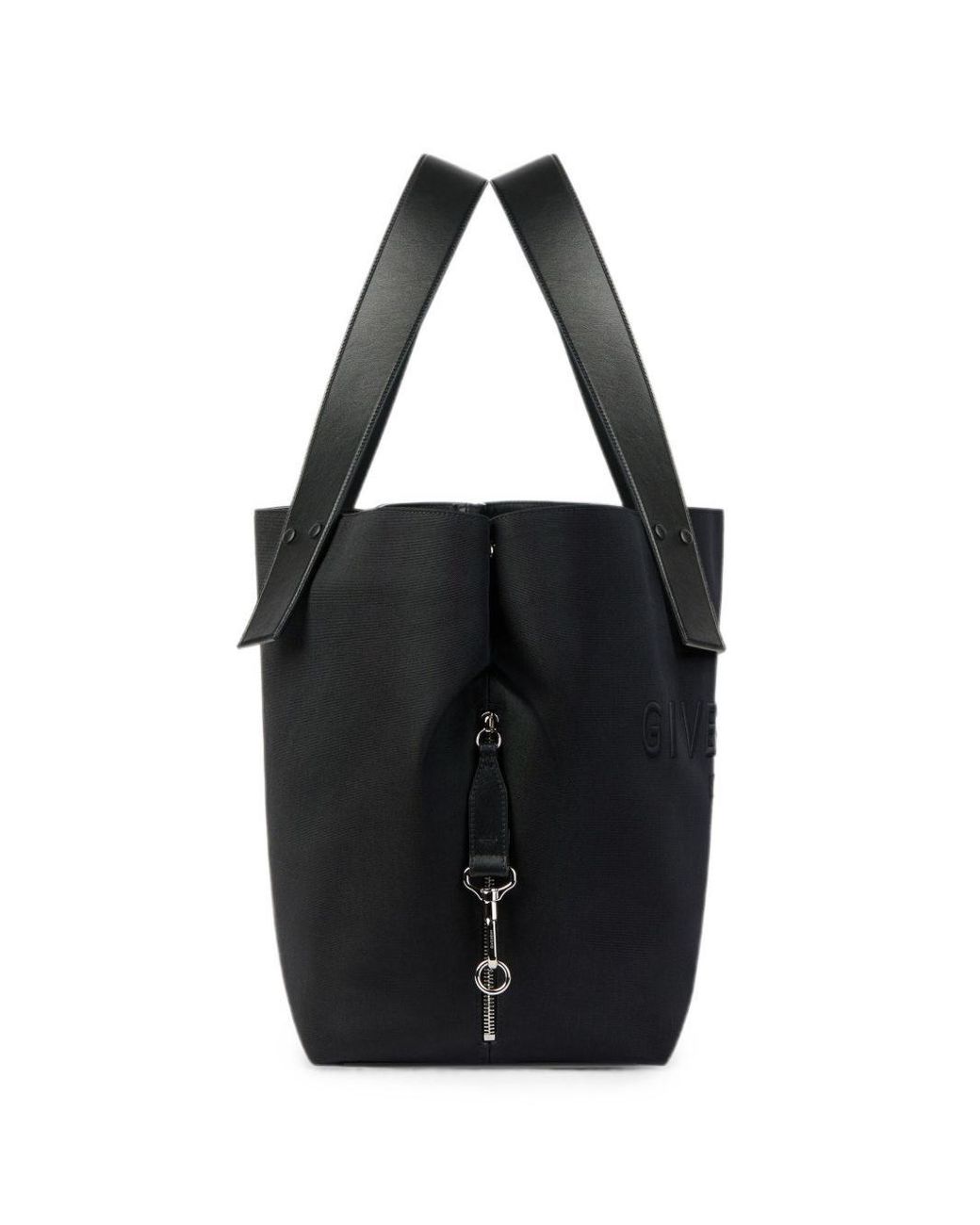 Givenchy Black Folded Nylon Tote for men