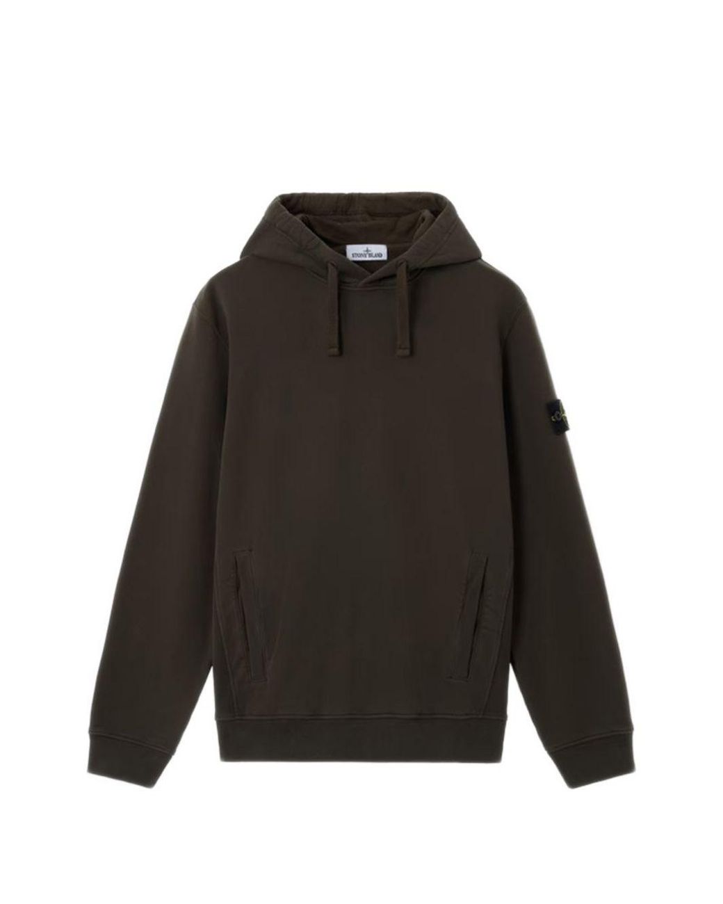 Stone Island Black Cotton Crewneck Sweatshirt for men