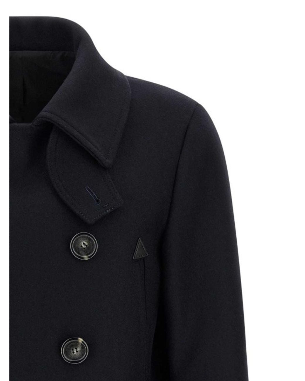 DSquared² Blue Wool Coat for men