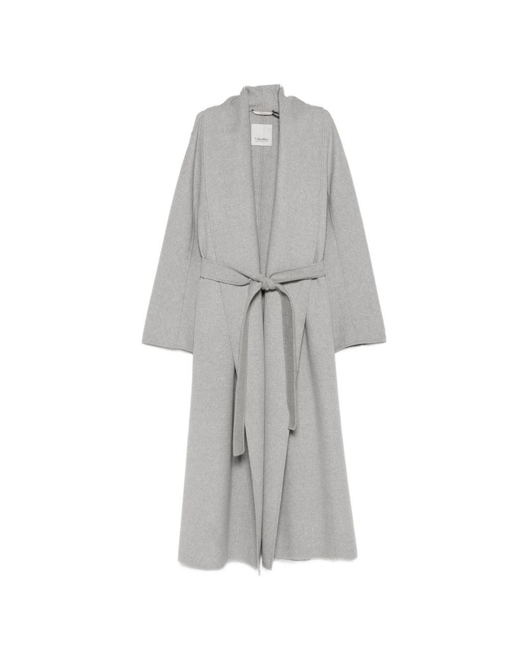 Max Mara Gray Wool Coat