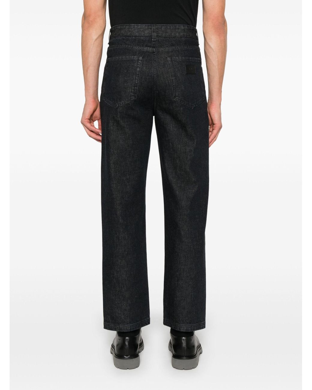 Jeans Dritti di Fendi in Black da Uomo