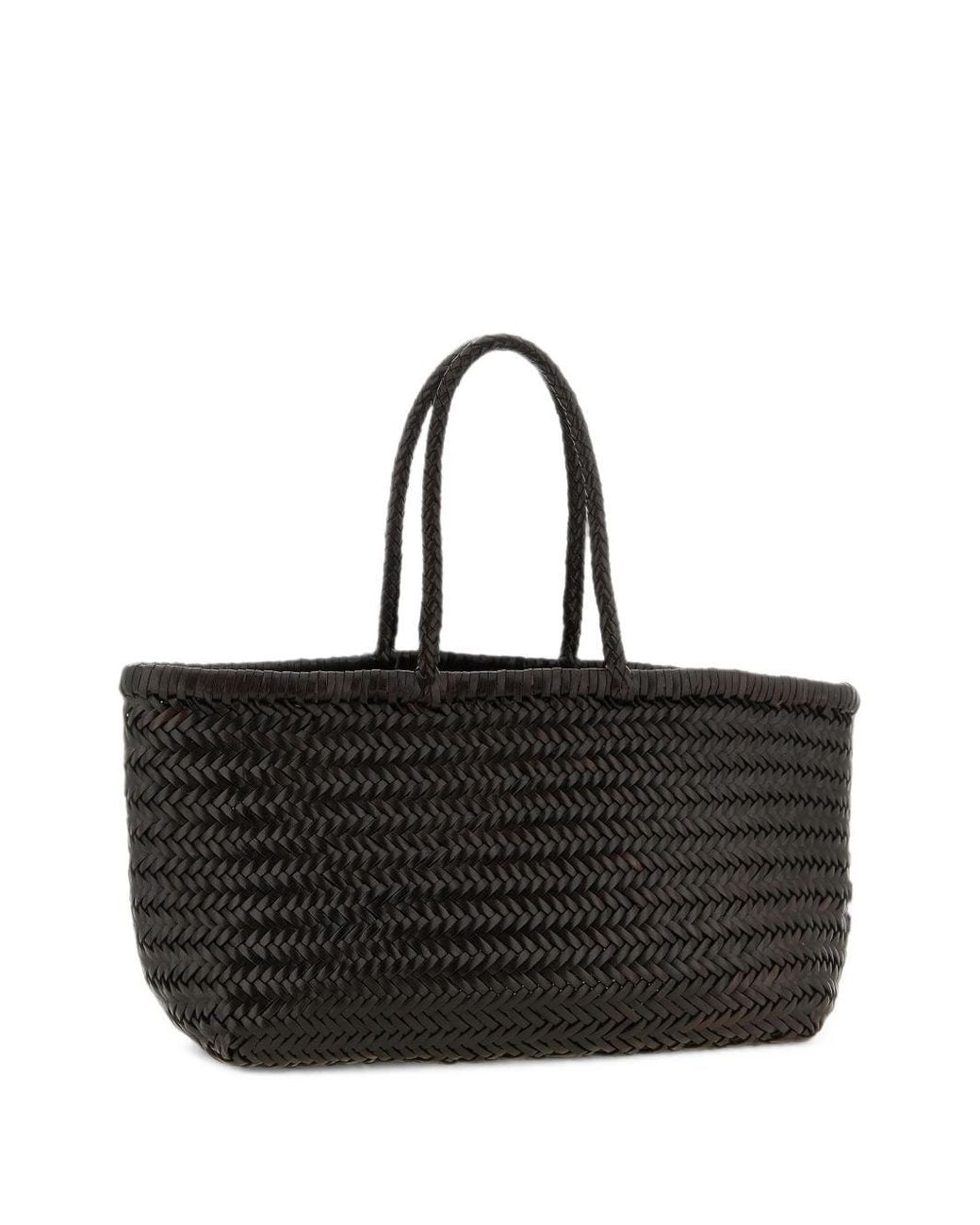 Borsa Large Bamboo Triple Jump di Dragon Diffusion in Black