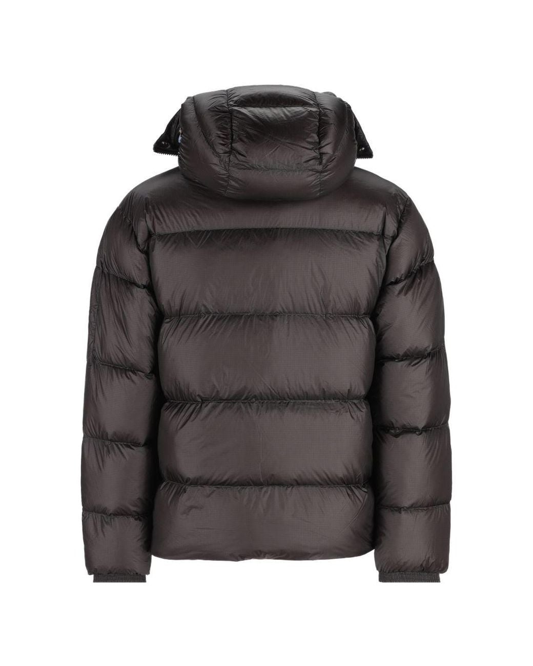 C P Company Black Short Down Jacket for men