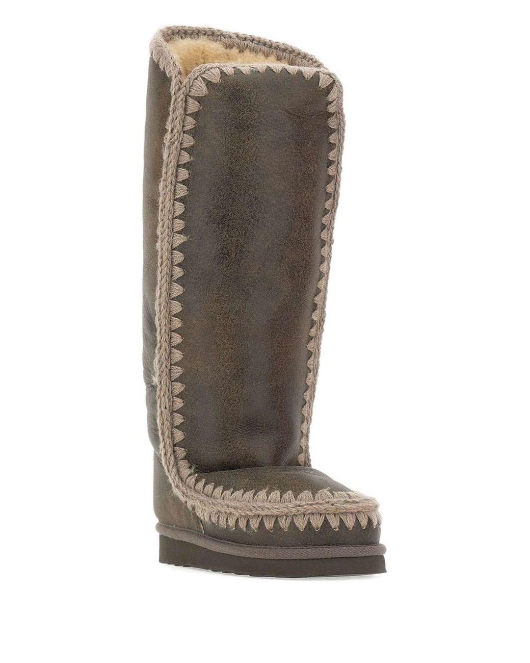 Mou Brown Eskimo 40 Boots