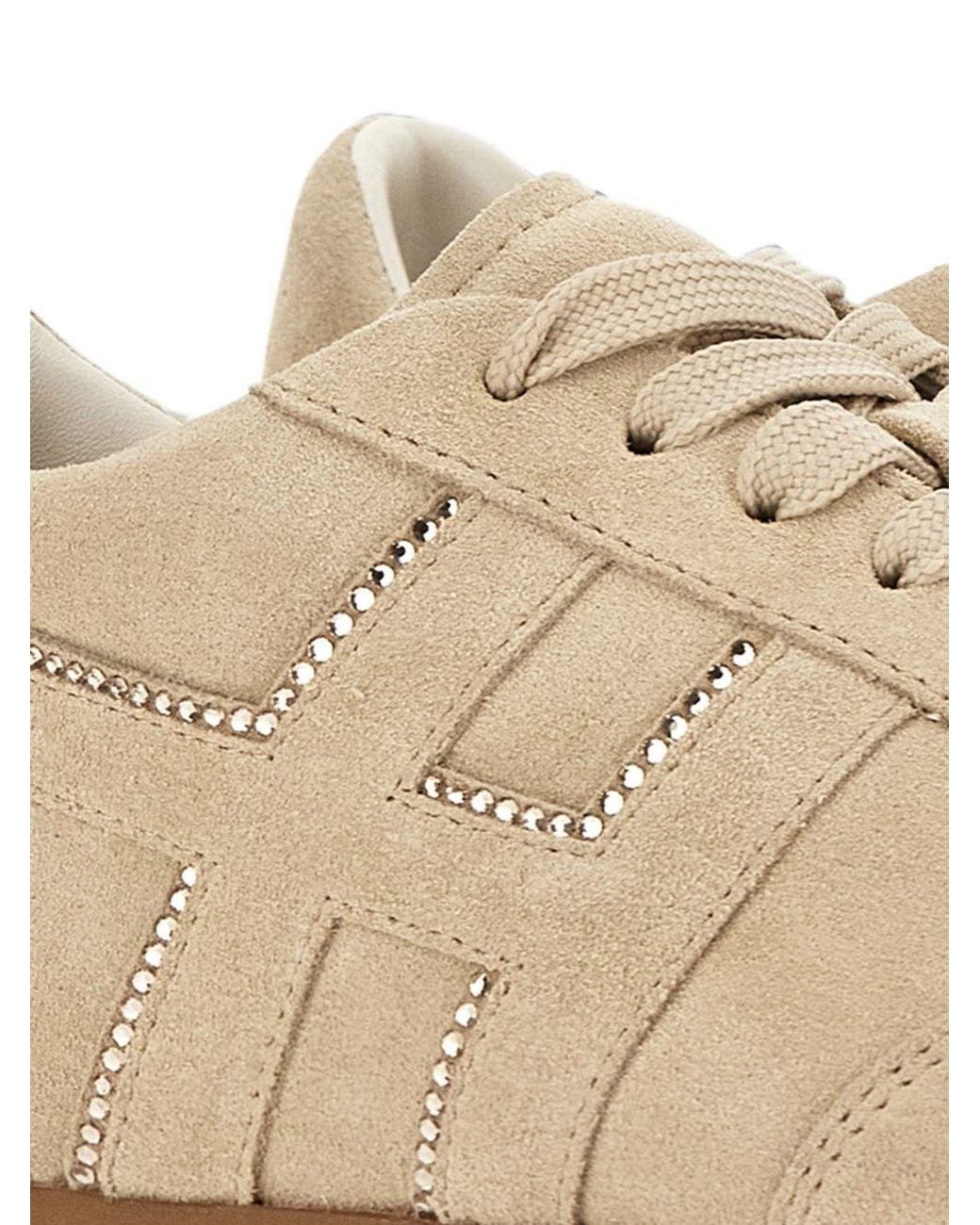 Hogan Natural H693 Leather Sneakers