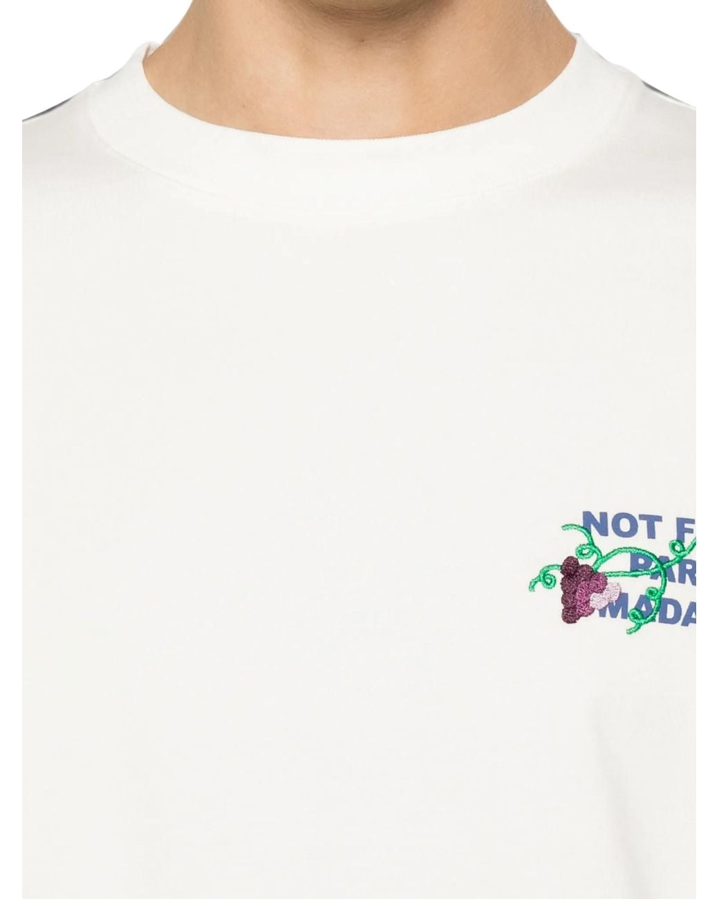 Drole de Monsieur White Short-Sleeves T-Shirt By for men