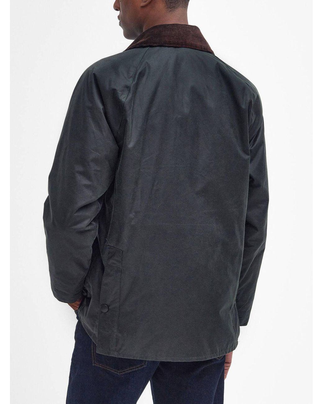 Barbour Black Bedale Wax Jacket for men