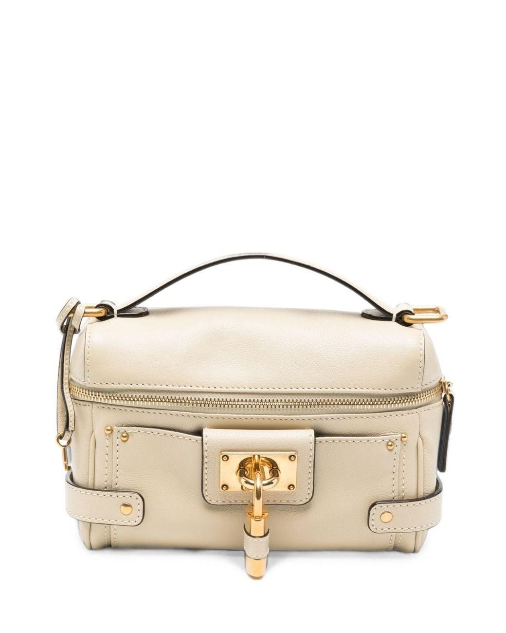 Chloé Metallic Paddington Leather Vanity Case