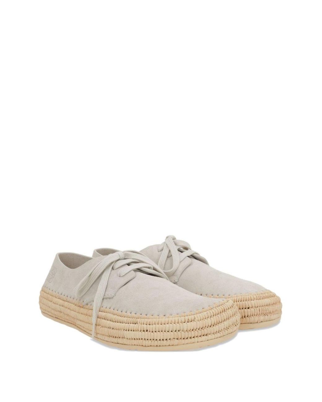 Loewe White Rio Canvas Sneakers for men