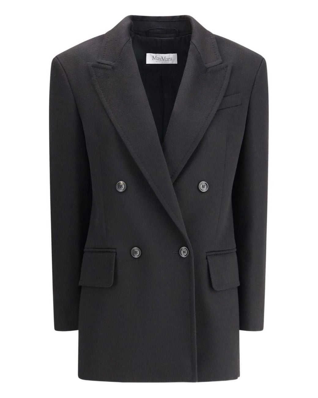 Max Mara Black Wool Jacket