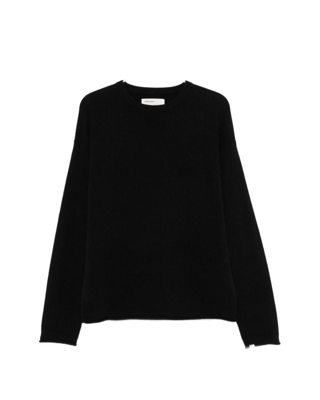 Extreme Cashmere Black Cashmere Crewneck Sweater