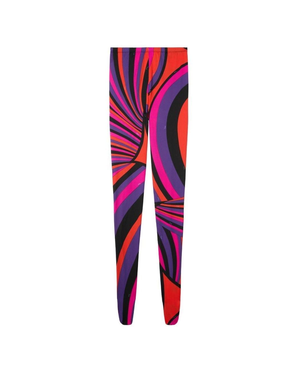 Emilio Pucci Red Leggings