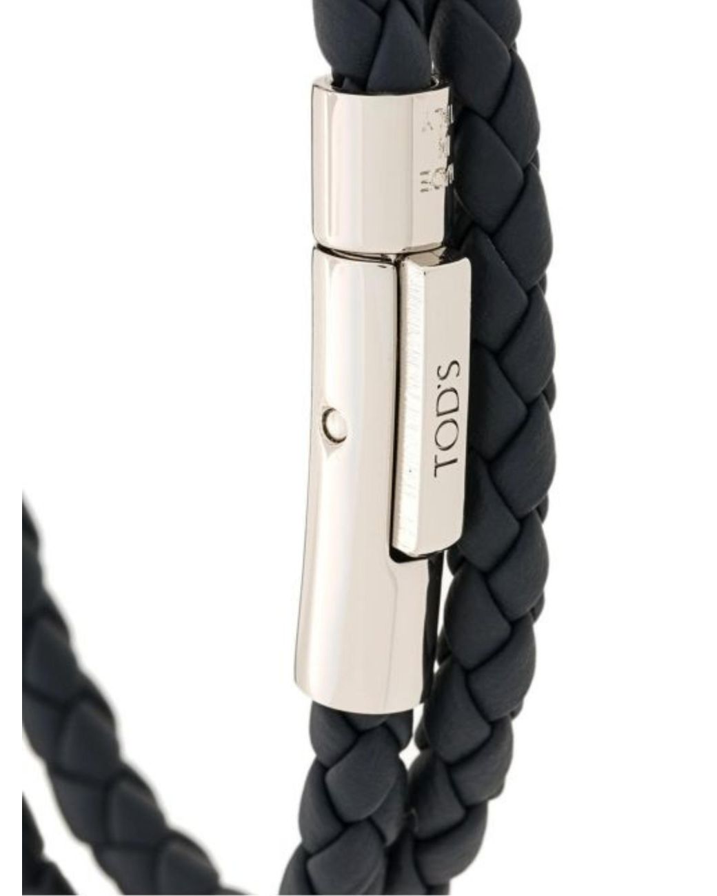 Tod's Black Double Wrap Bracelet for men