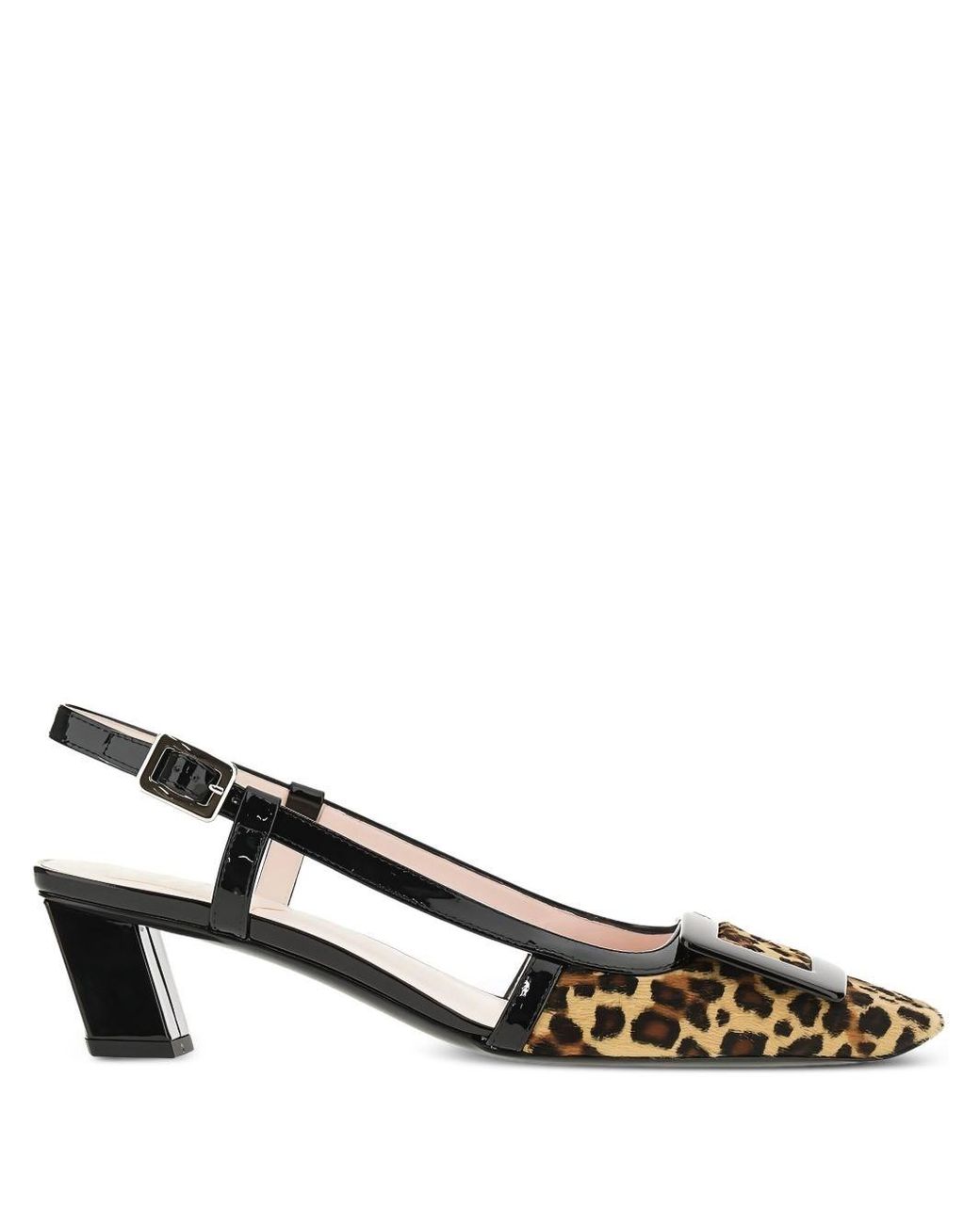 Roger Vivier Multicolor Belle Vivier Pony Slingback Pumps