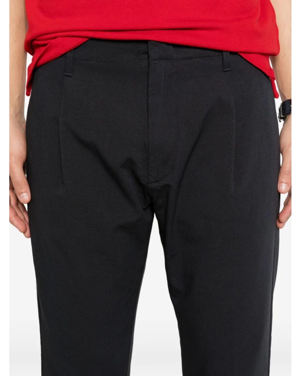 Dondup Black Ben Trousers for men