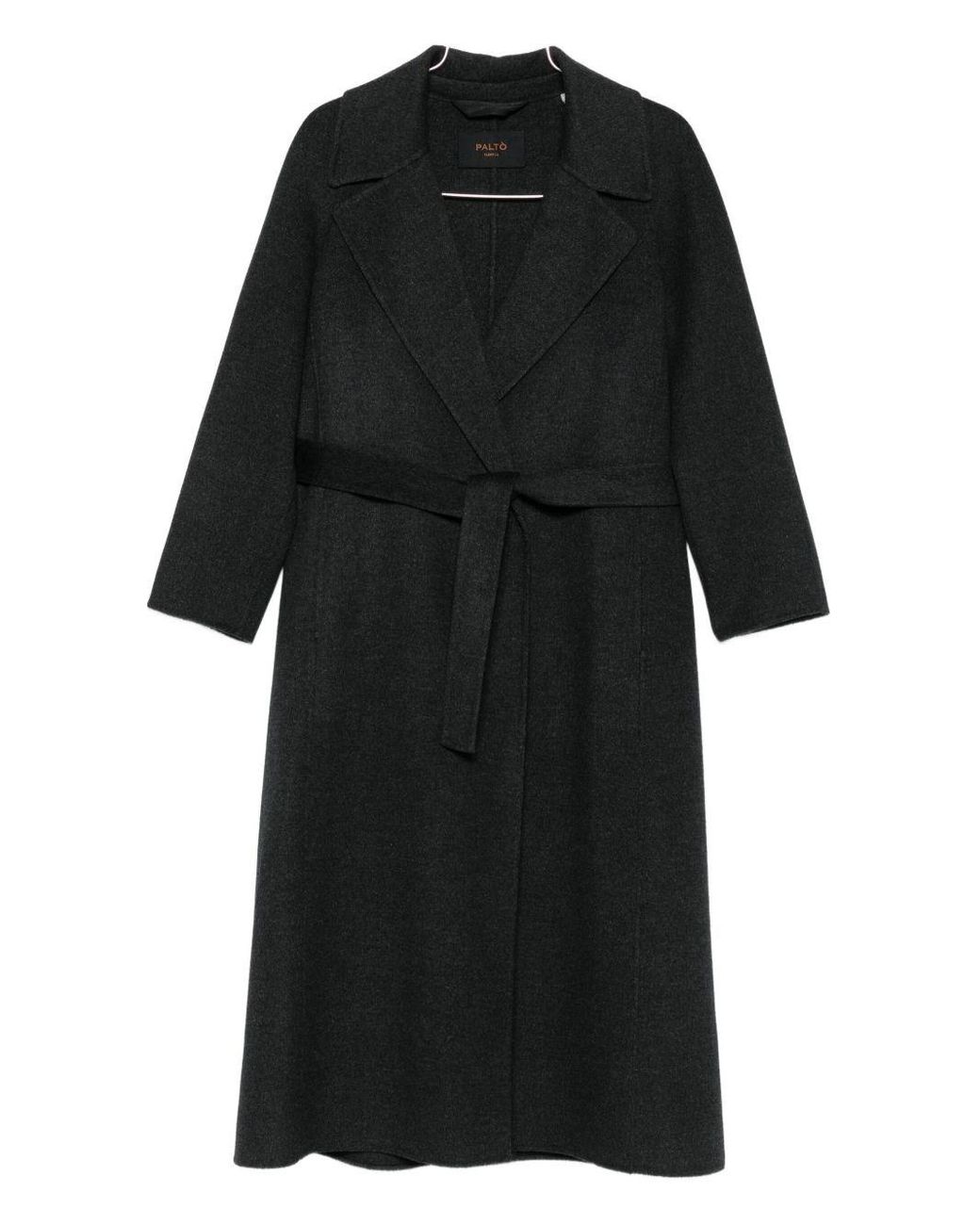 Paltò Black Paola Wool Coat