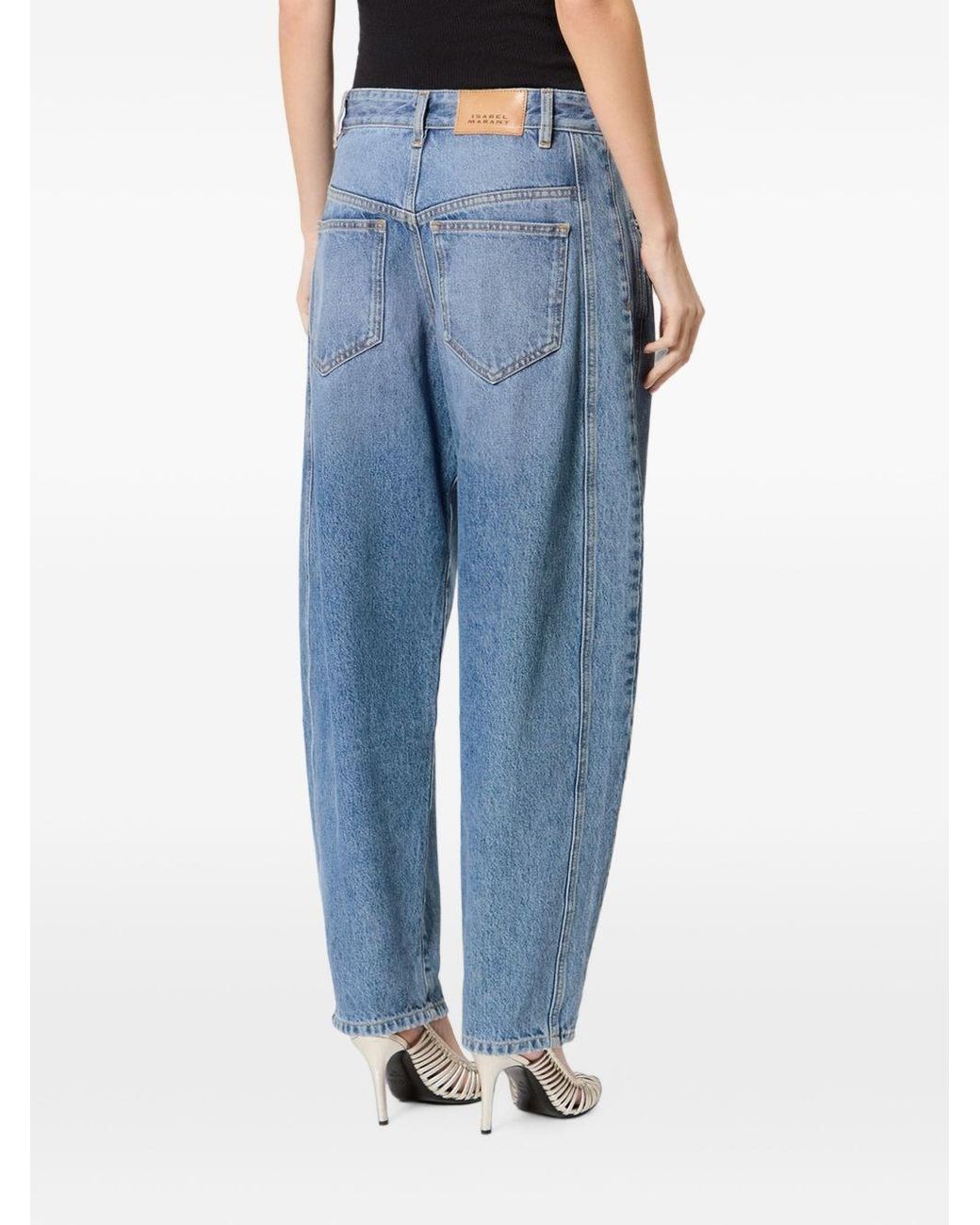 Isabel Marant Blue Oriane Denim Jeans