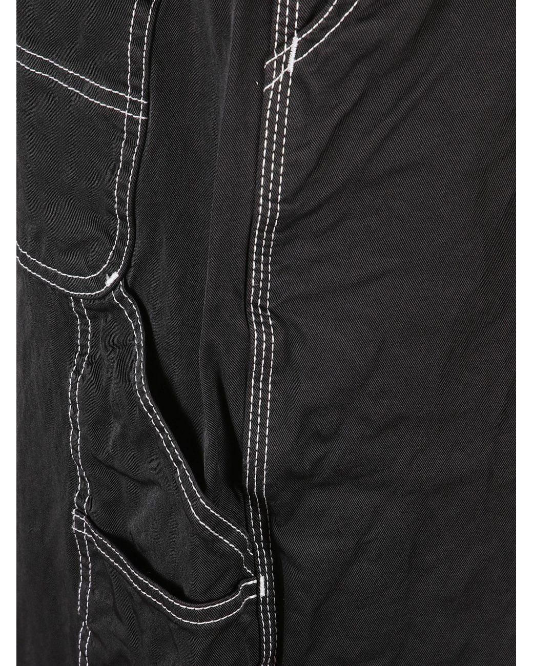 Comme des Garçons Black Cotton Jeans for men