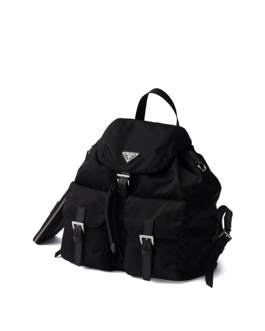 Prada Black Re-Nylon Medium Backpack