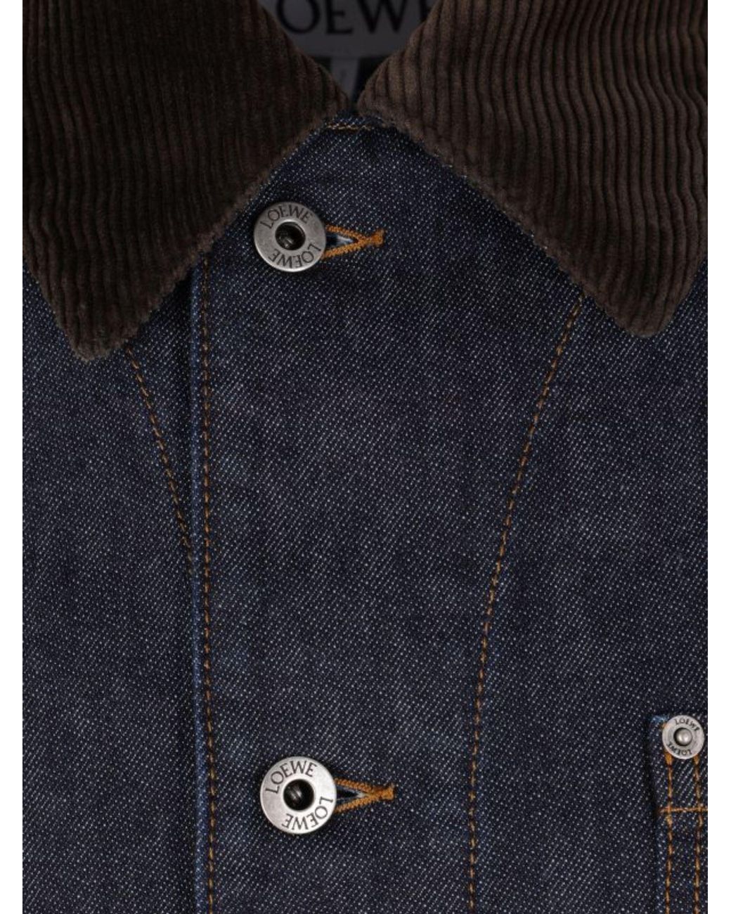 Loewe Blue Denim Jacket for men