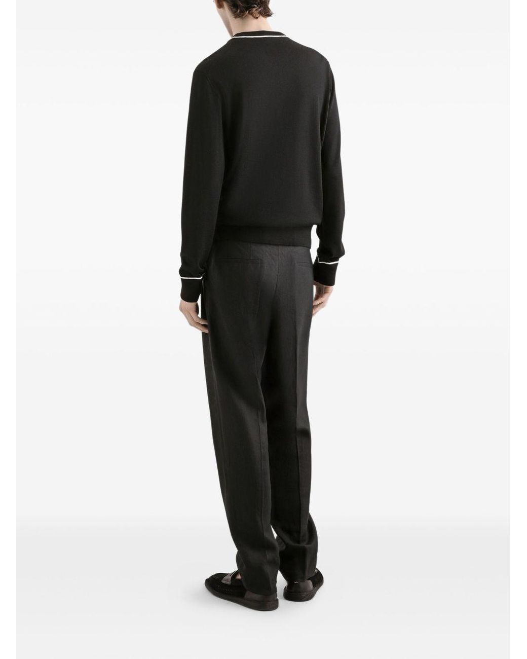 Dolce & Gabbana Black Dolce & Gabbana Sweaters for men