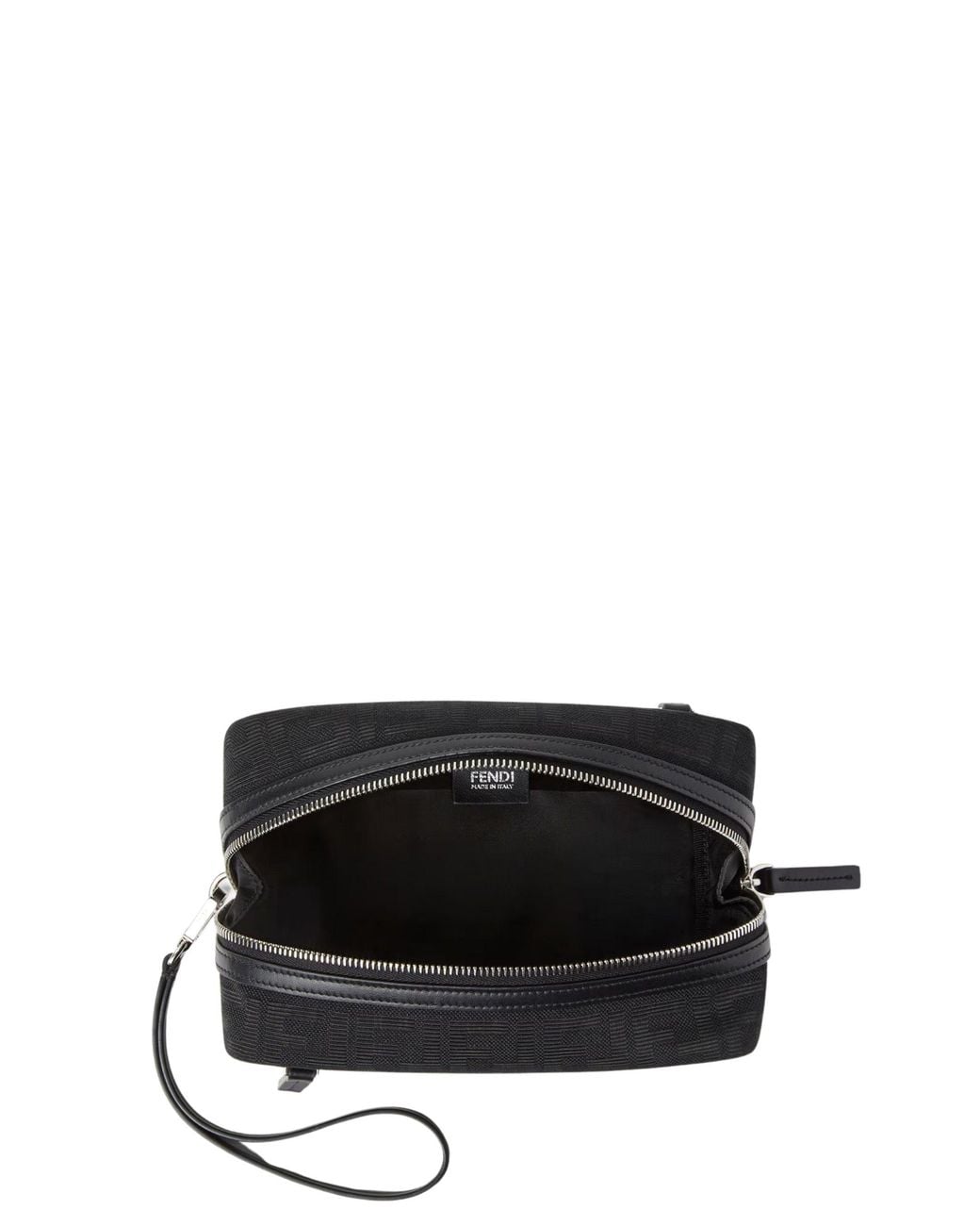 Fendi Black Ff Small Beauty Case for men