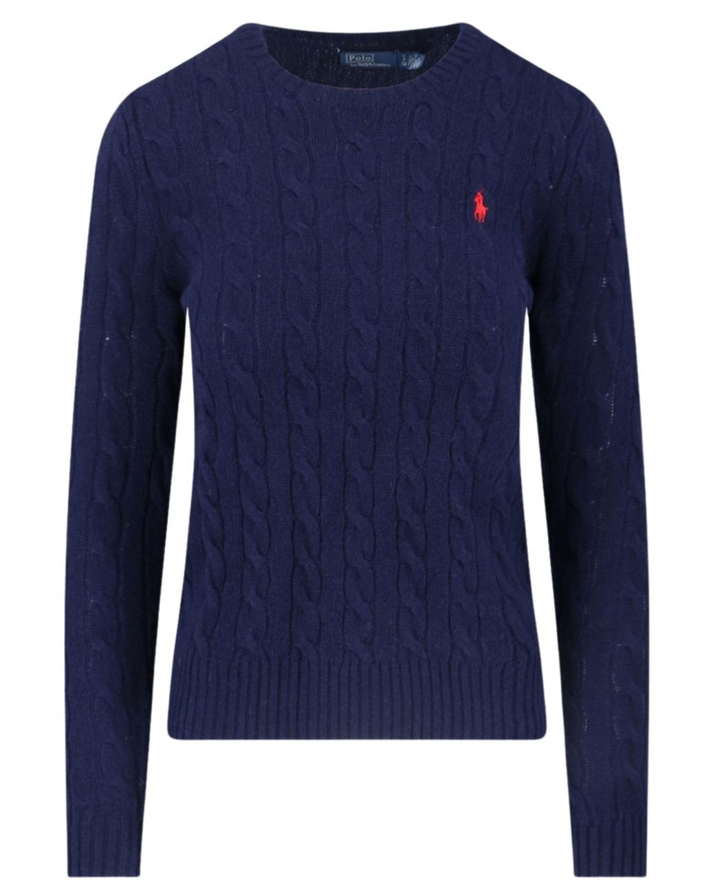 Ralph Lauren Blue Maglia G.Collo
