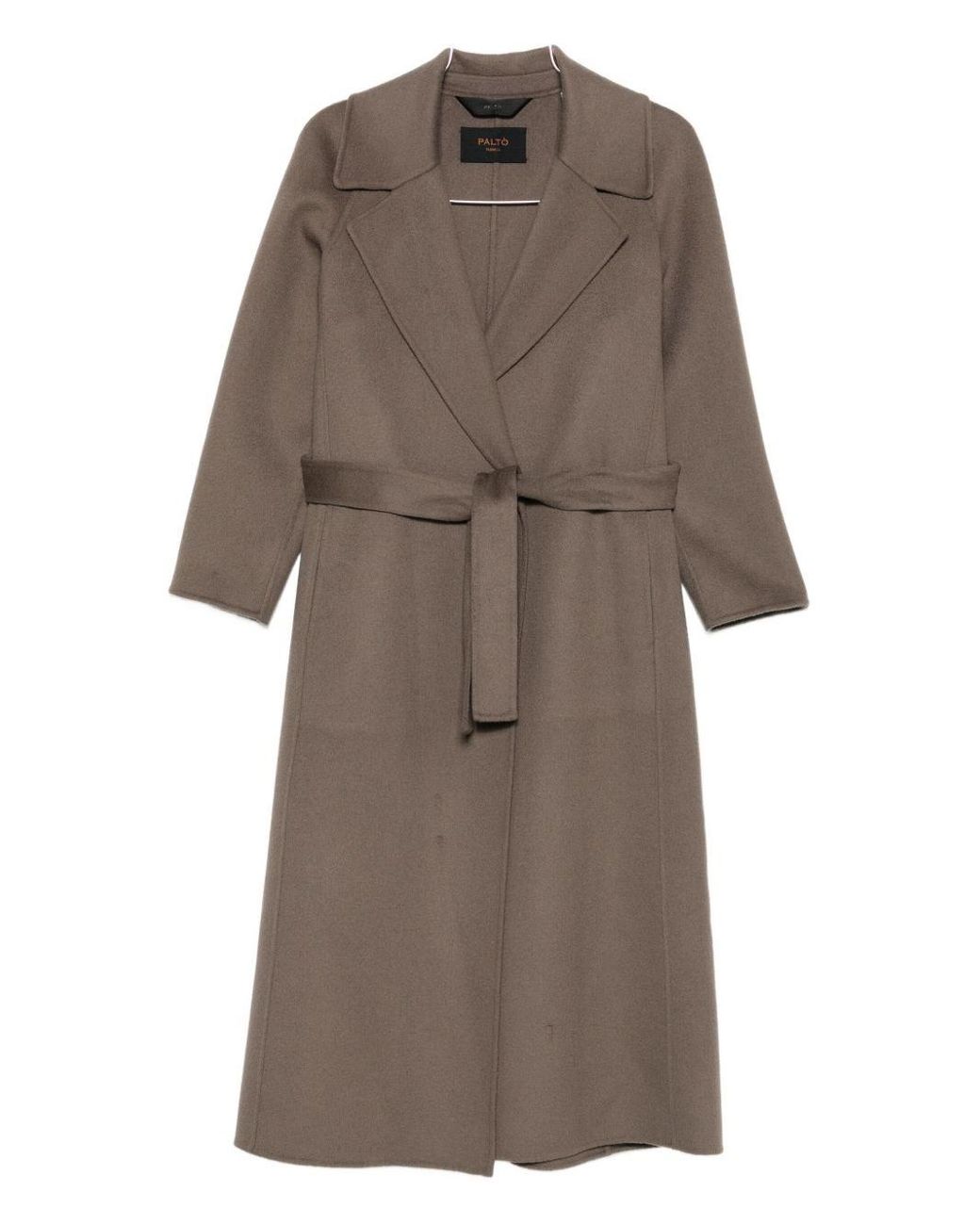 Paltò Brown Paola Wool Coat