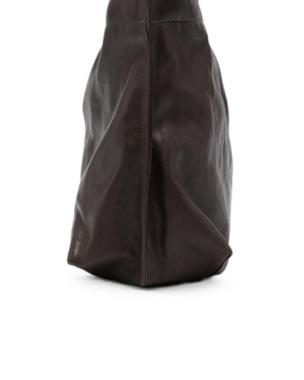Lihann George Black Elli Leather Tote Bag