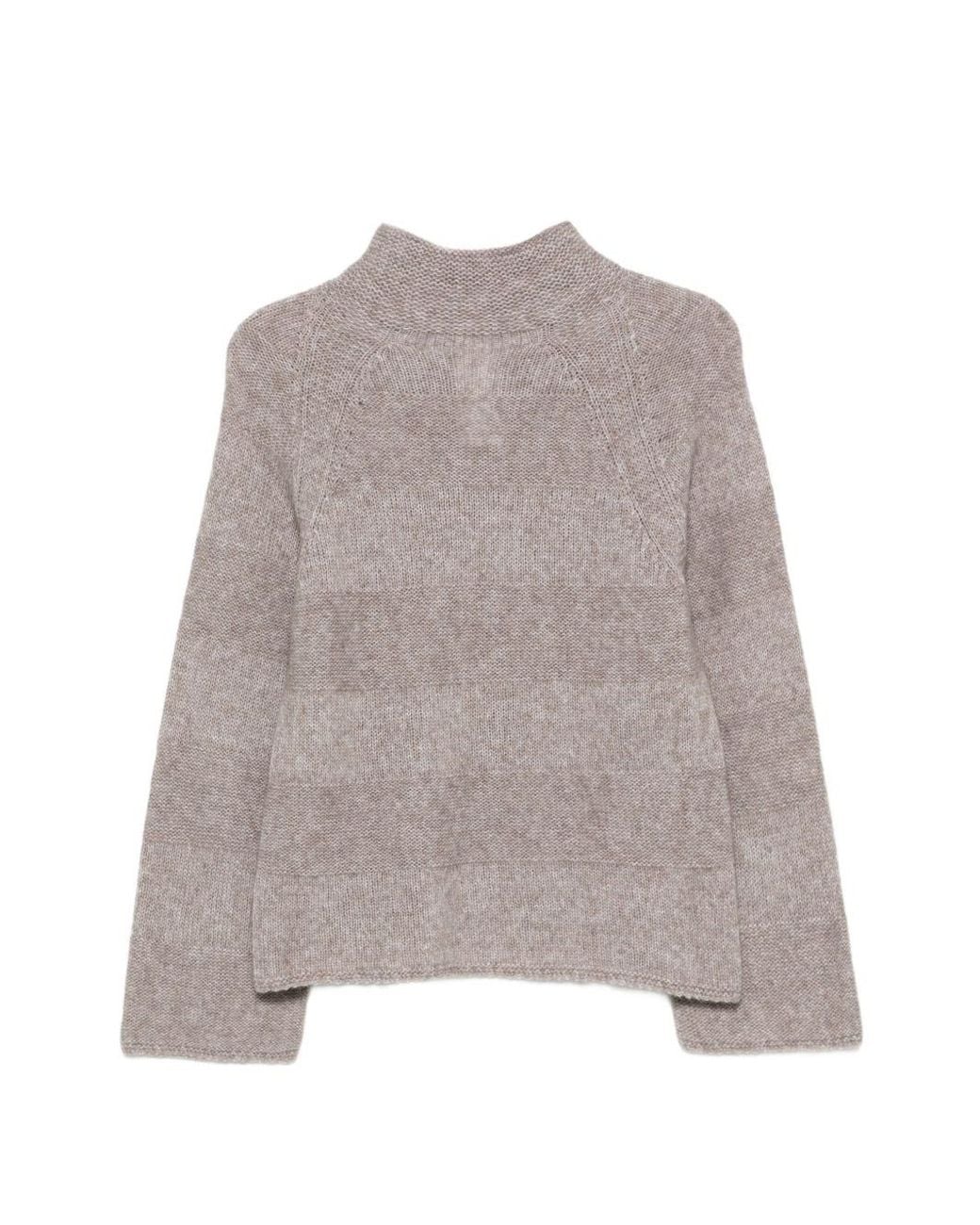 Emporio Armani Gray Wool Blend Sweater