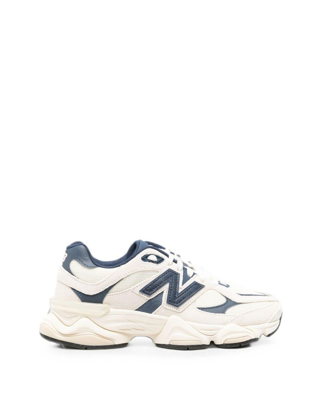 New Balance White 9060 Sneakers for men