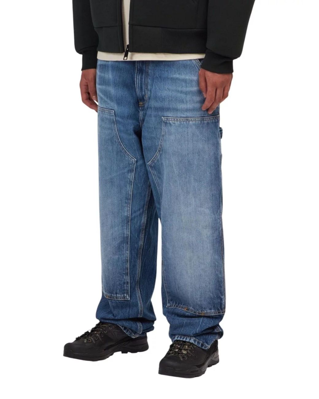 Carhartt Blue Denim Jeans for men