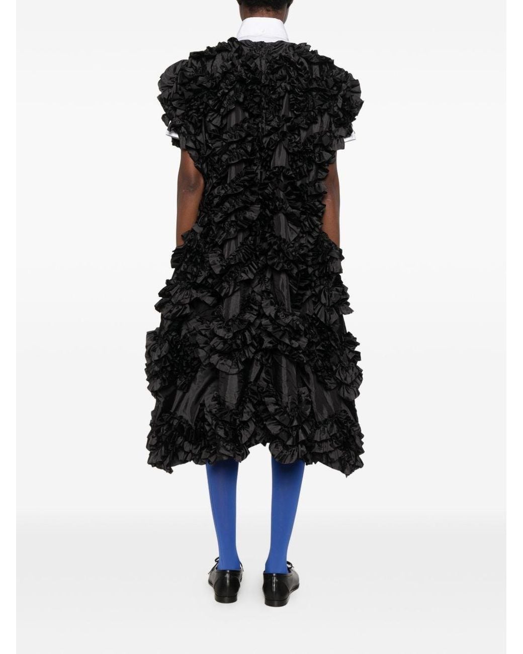 Comme des Garçons Black Taffetas Short Dress Comme Des Gar